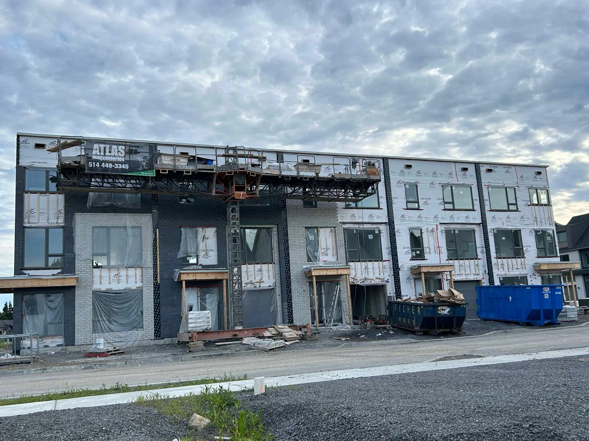 Remplacement de linteaux - maçonnerie Terrebonne